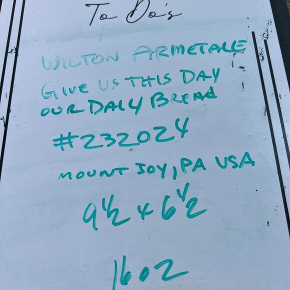 Wilton Armetale Biblical Scripture Pewter Tray Rectangular Metal Dish #232024 - Picture 9 of 9